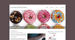 Desktop Screenshot of creampuffrevolution.com
